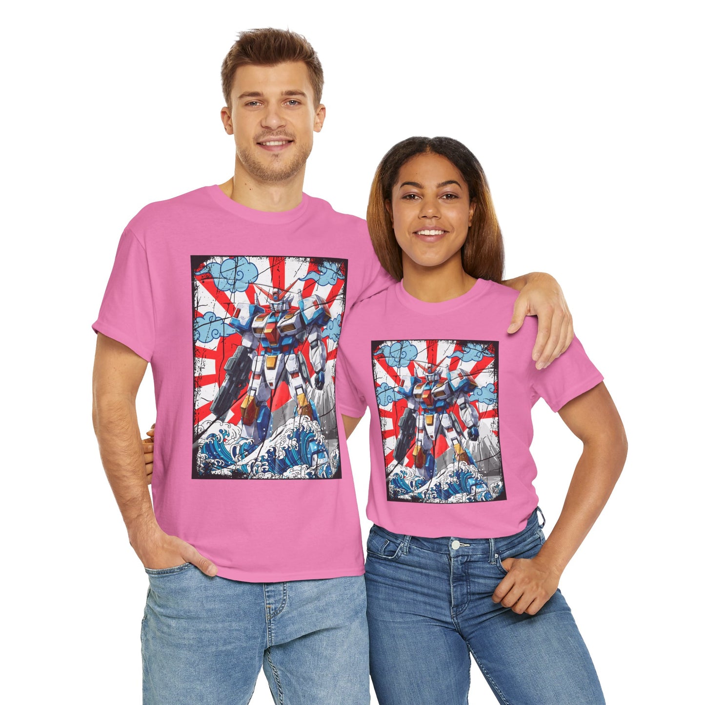 Mobile Suit Japanese Mecha Robot Town Sagami Kanagawa Graphic Tee T-Shirt for Anime Fans, Manga, Weeb, Otaku, Geek, Nerd