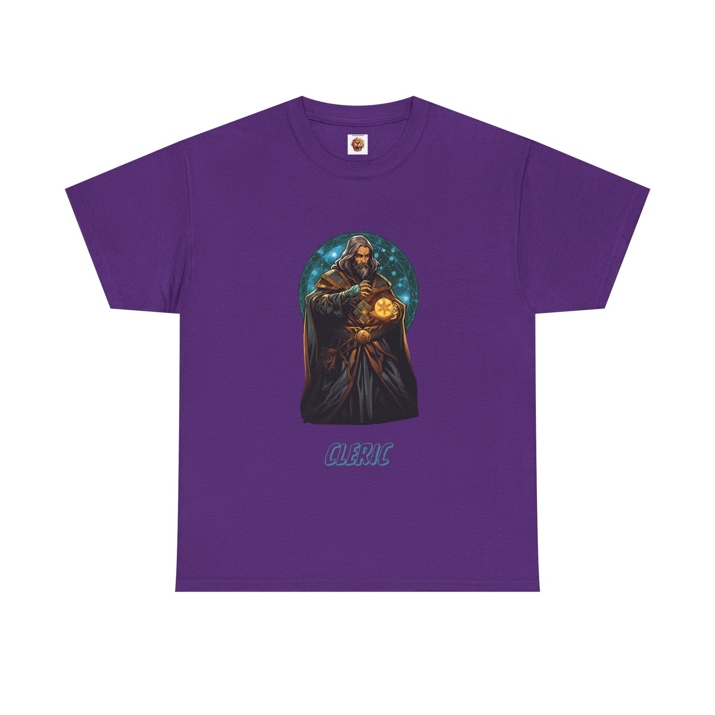 Cleric Quote Dungeons and Dragons DND Unisex Heavy Cotton Tee Shirt T-Shirt - RPG, TTRPG, Roleplaying, Geek, Nerd
