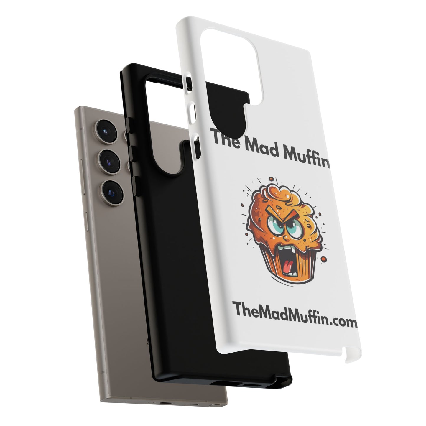 OFFICIAL The Mad Muffin Funny Tough Phone Case- Geek, Nerd, Store, Merch