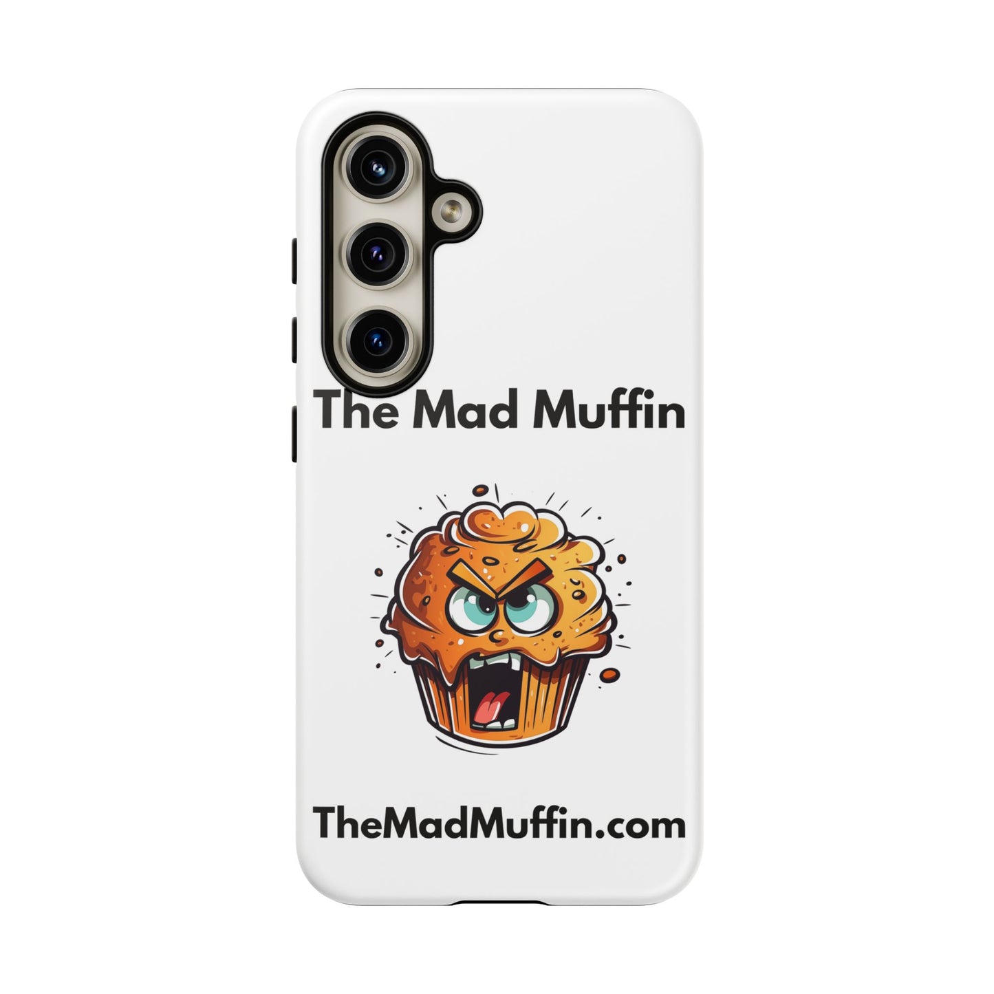 OFFICIAL The Mad Muffin Funny Tough Phone Case- Geek, Nerd, Store, Merch