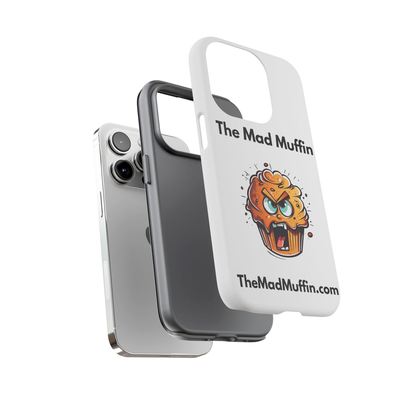 OFFICIAL The Mad Muffin Funny Tough Phone Case- Geek, Nerd, Store, Merch