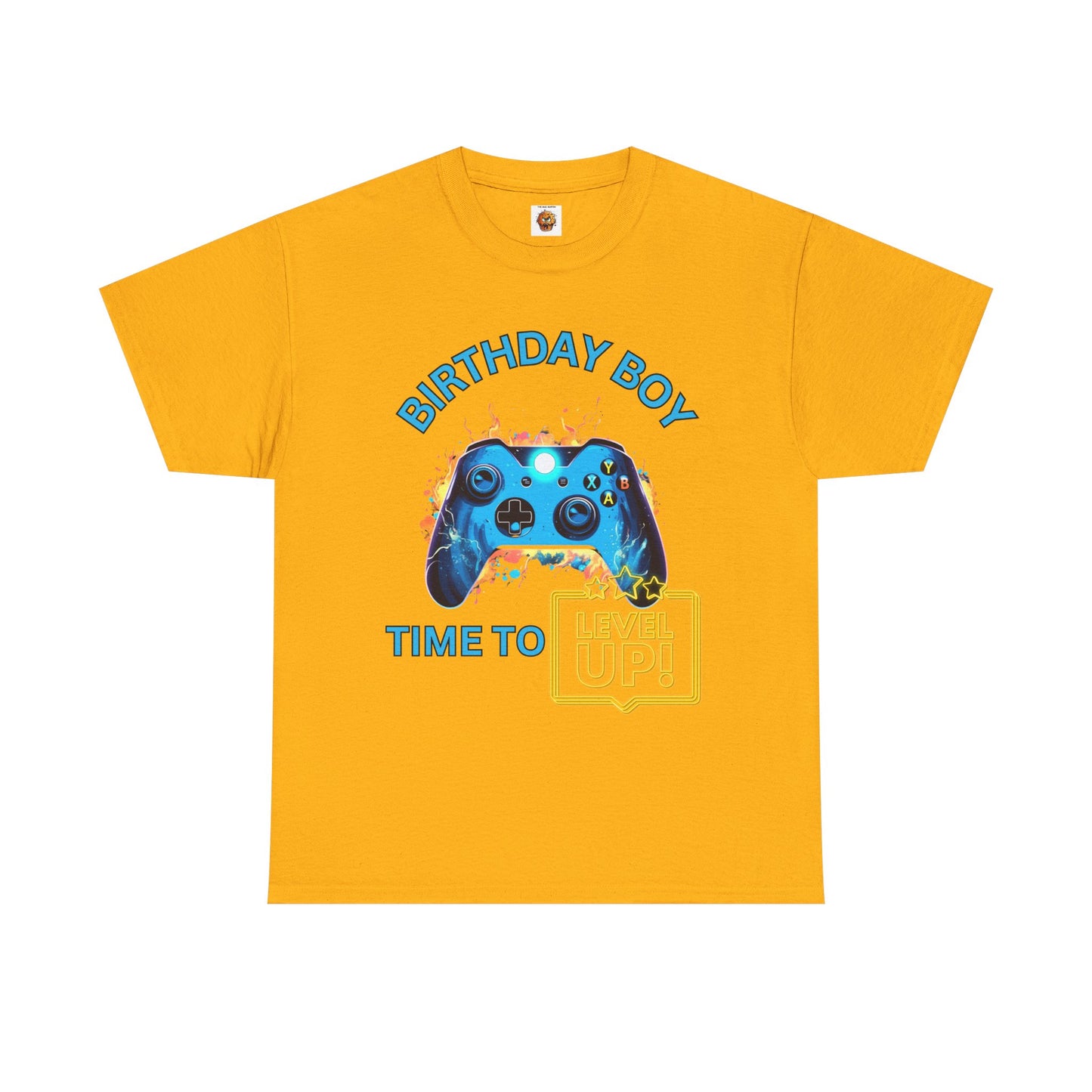 Happy Birthday Boy Gaming T-Shirt - Time To Level Up Celebration Tee Shirt, Gamer,  Video Games, Great For Boys, Men, Gentlemen, Geek, Nerd