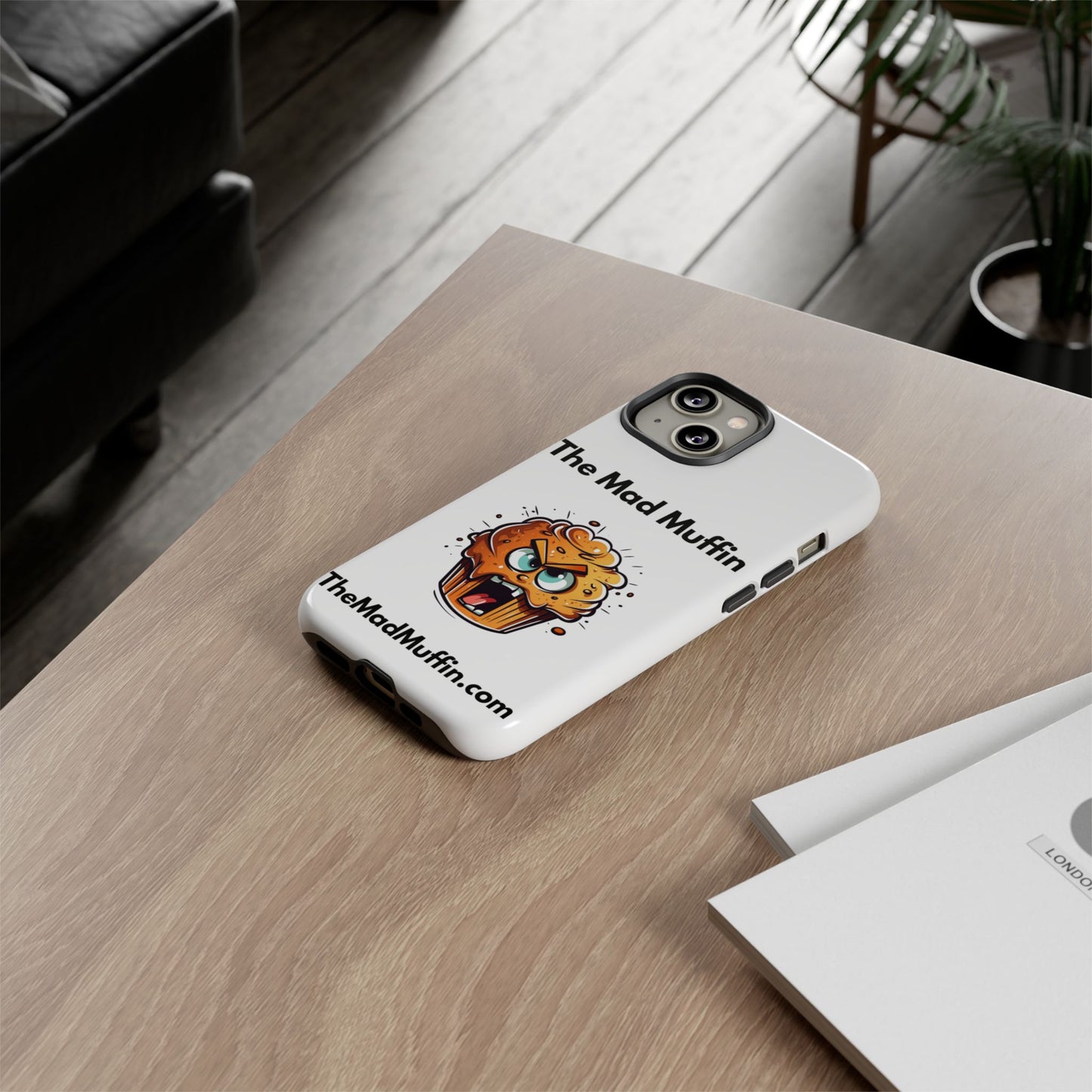 OFFICIAL The Mad Muffin Funny Tough Phone Case- Geek, Nerd, Store, Merch