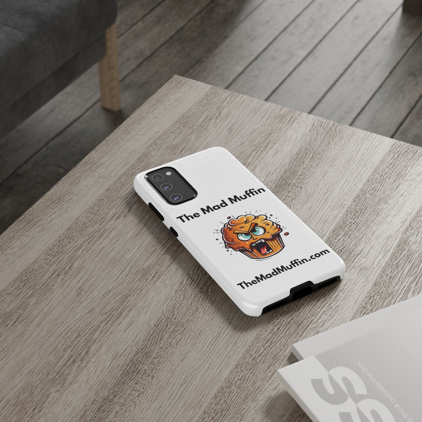 OFFICIAL The Mad Muffin Funny Tough Phone Case- Geek, Nerd, Store, Merch
