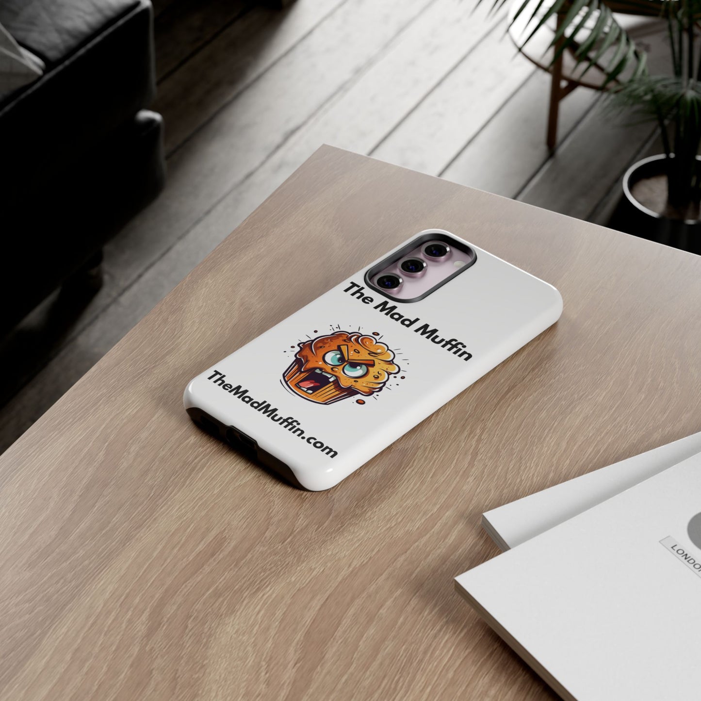 OFFICIAL The Mad Muffin Funny Tough Phone Case- Geek, Nerd, Store, Merch
