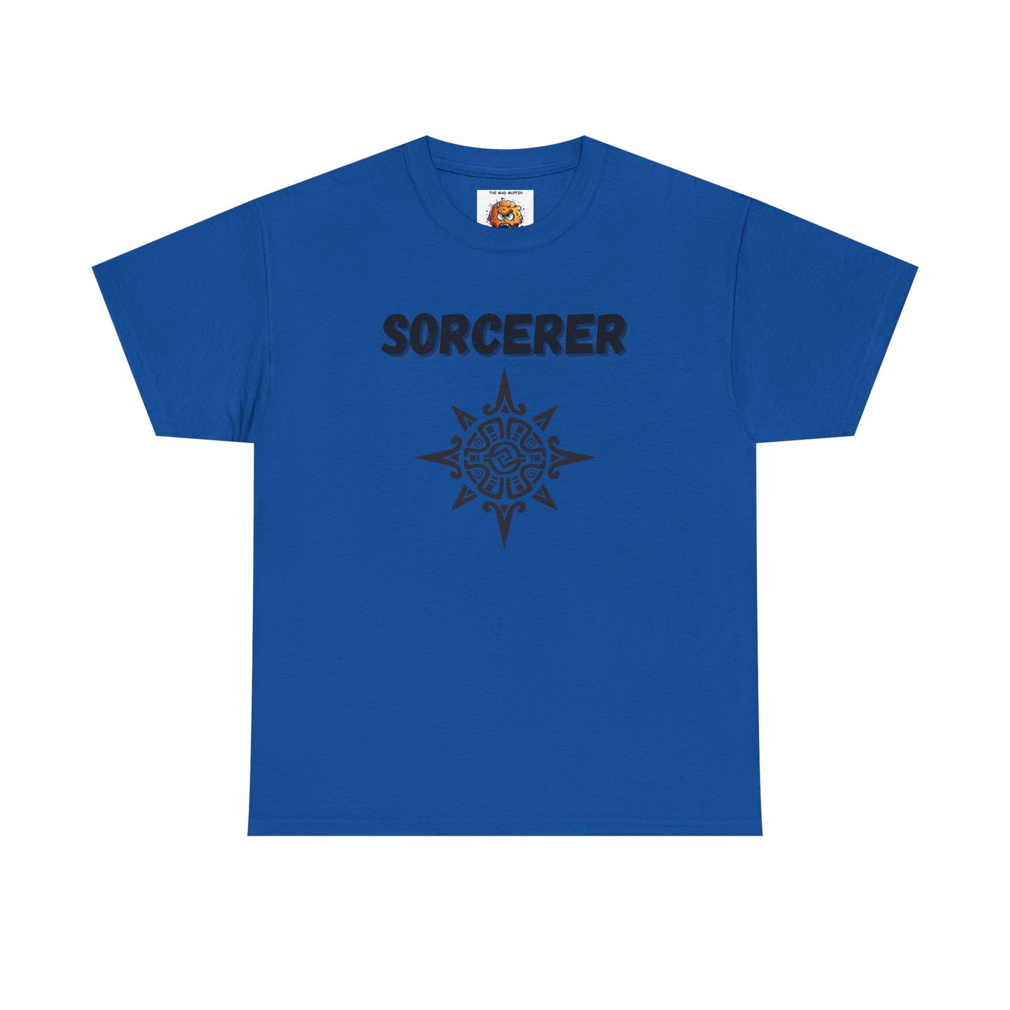 Sorcerer Icon Symbol Dungeons and Dragons DND Unisex Heavy Cotton Tee Shirt T-Shirt - RPG, TTRPG, Roleplaying, Geek, Nerd