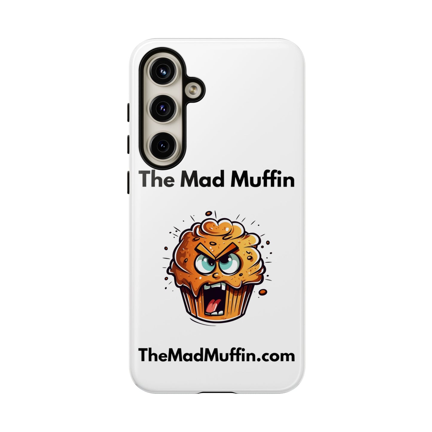 OFFICIAL The Mad Muffin Funny Tough Phone Case- Geek, Nerd, Store, Merch