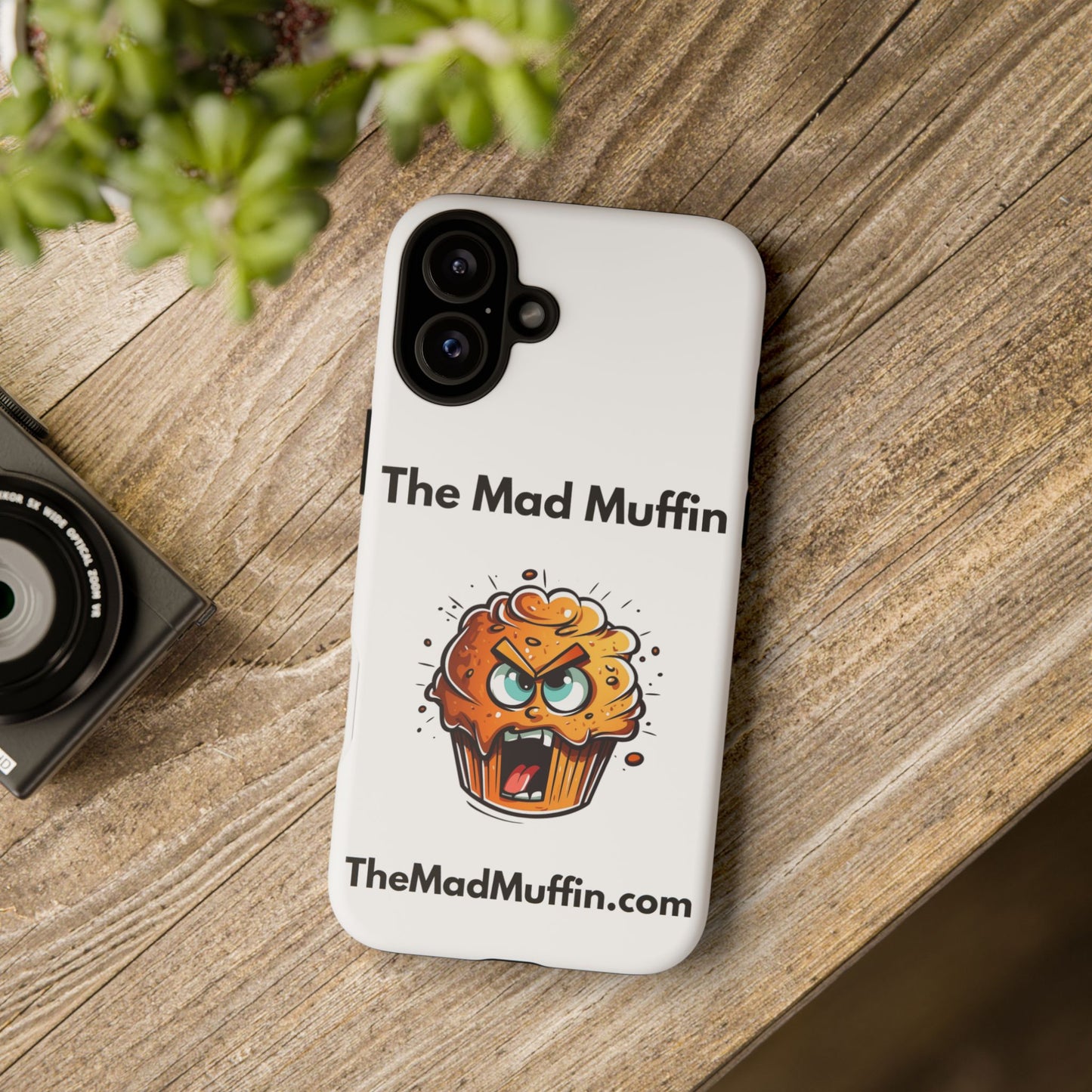 OFFICIAL The Mad Muffin Funny Tough Phone Case- Geek, Nerd, Store, Merch