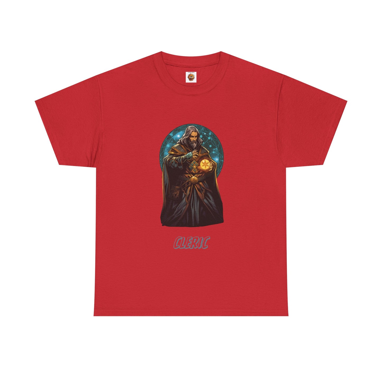 Cleric Quote Dungeons and Dragons DND Unisex Heavy Cotton Tee Shirt T-Shirt - RPG, TTRPG, Roleplaying, Geek, Nerd