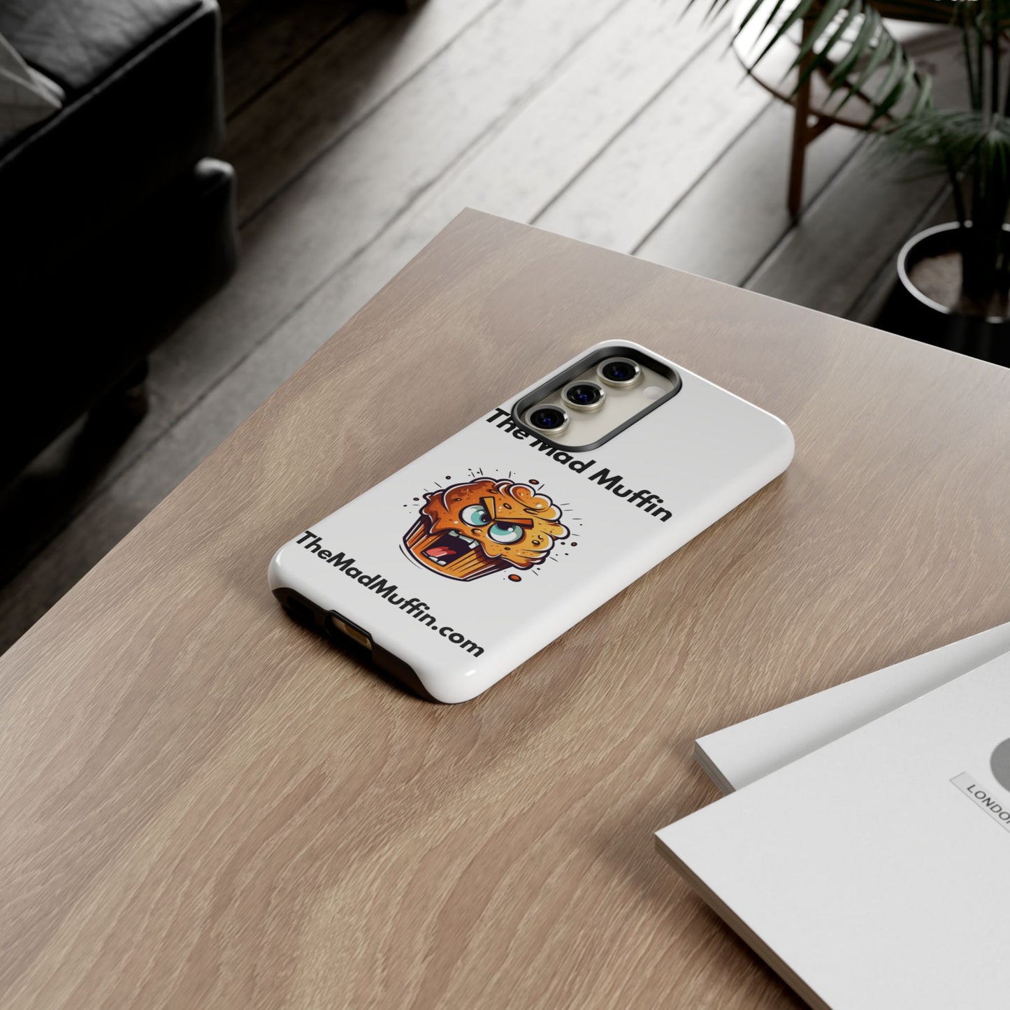 OFFICIAL The Mad Muffin Funny Tough Phone Case- Geek, Nerd, Store, Merch