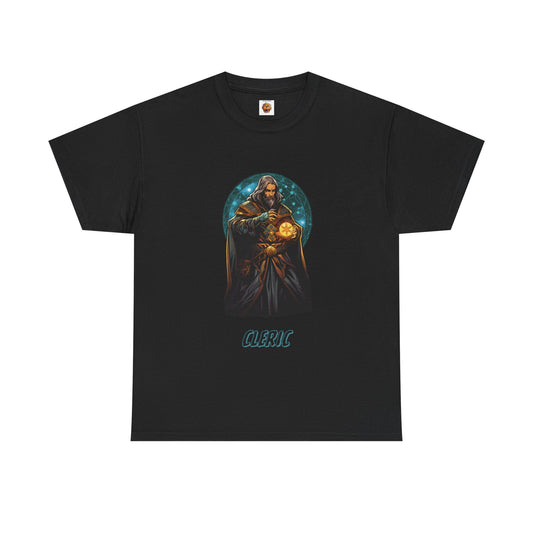 Cleric Quote Dungeons and Dragons DND Unisex Heavy Cotton Tee Shirt T-Shirt - RPG, TTRPG, Roleplaying, Geek, Nerd