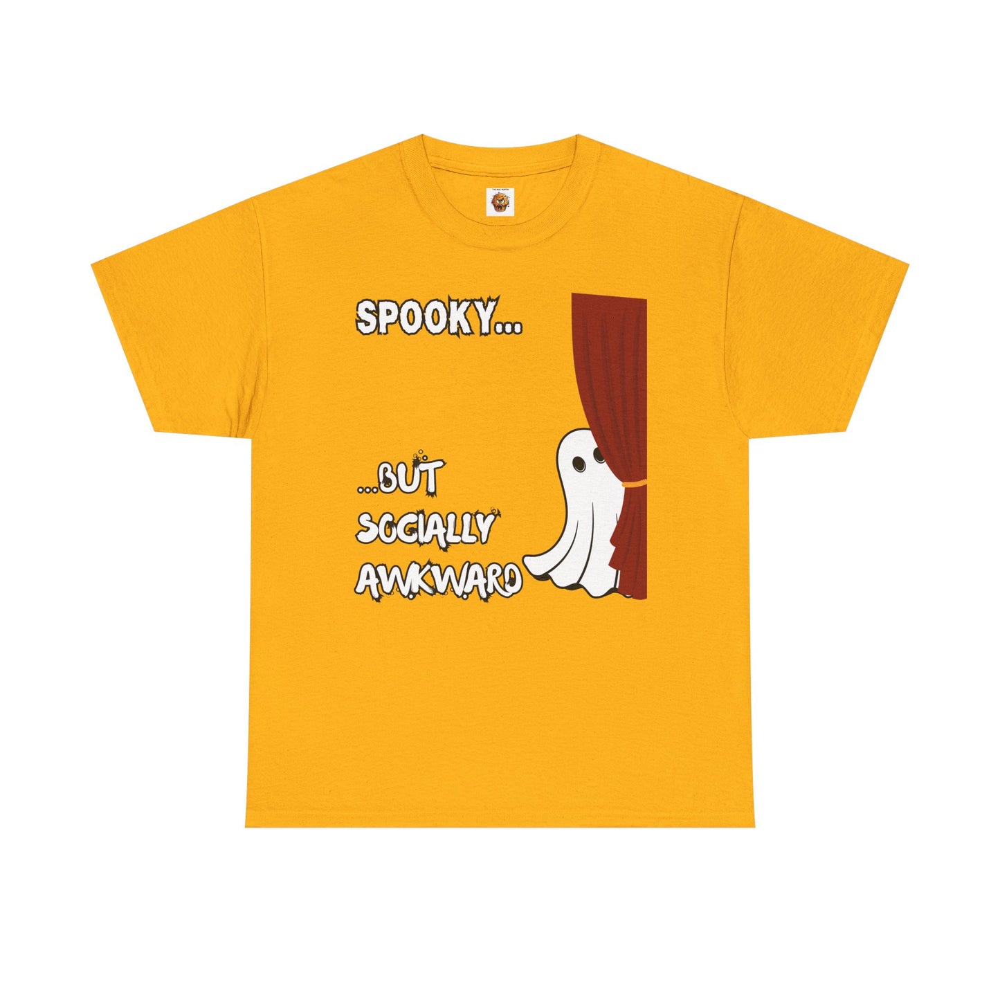 Funny Ghost Graphic Tee, Comfortable Unisex T-Shirt, Perfect for Halloween, Casual Wear, Gift for Friends, Scary, Creepy, Gothic, Geek, Nerd