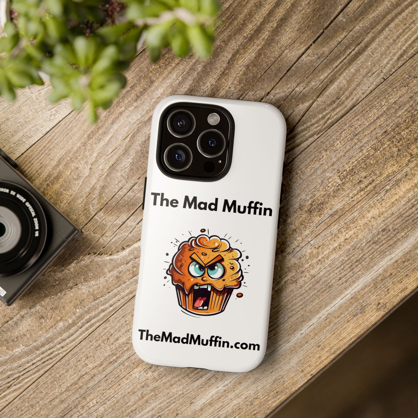 OFFICIAL The Mad Muffin Funny Tough Phone Case- Geek, Nerd, Store, Merch
