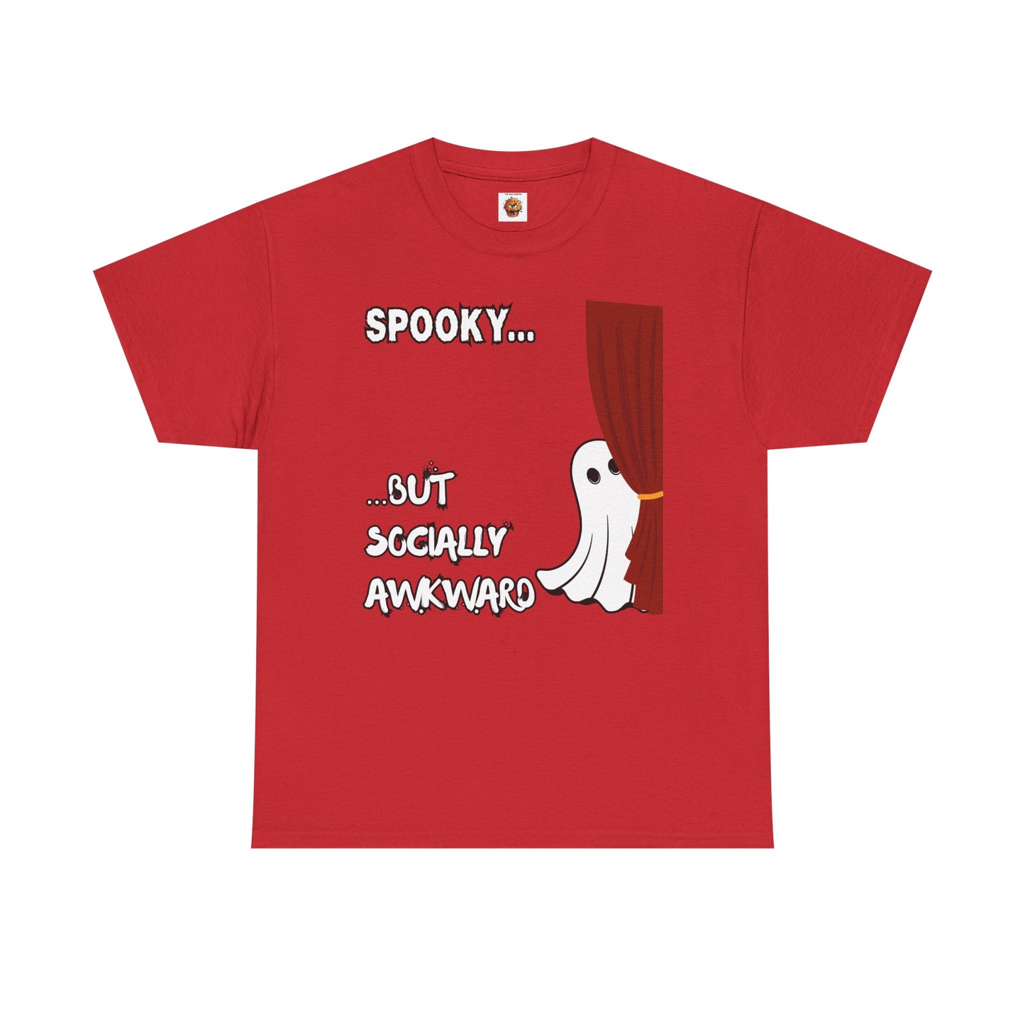 Funny Ghost Graphic Tee, Comfortable Unisex T-Shirt, Perfect for Halloween, Casual Wear, Gift for Friends, Scary, Creepy, Gothic, Geek, Nerd