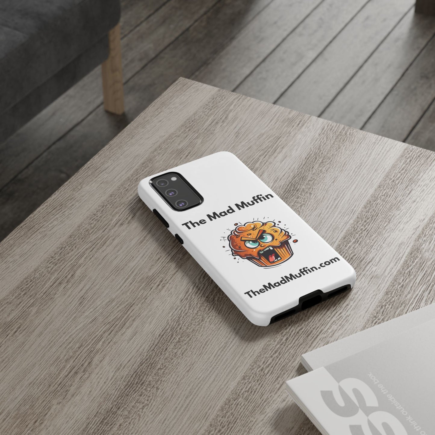 OFFICIAL The Mad Muffin Funny Tough Phone Case- Geek, Nerd, Store, Merch