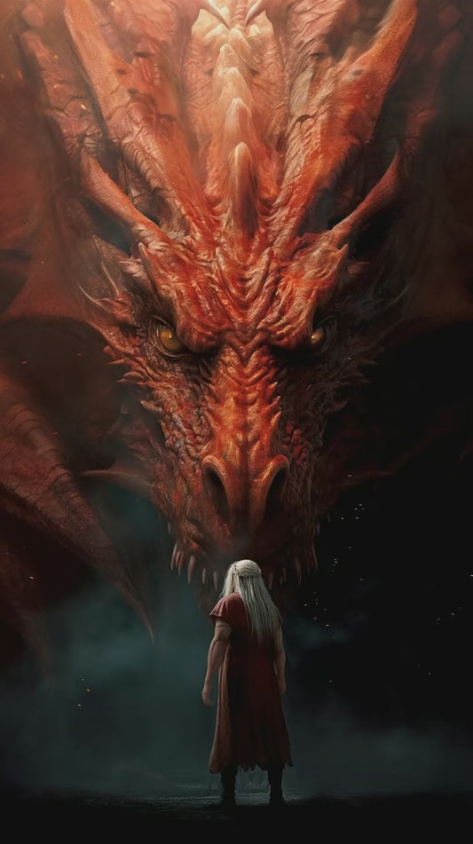 Red Dragon Live 3D Wallpaper