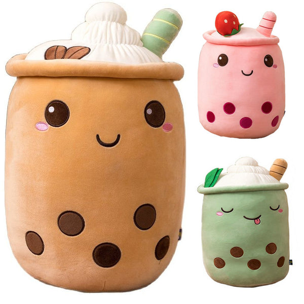 Super Cute Boba Plush Toy Stuffed Pillow Cushion