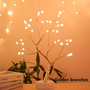 LED Night Light Mini Tree Table Lamp