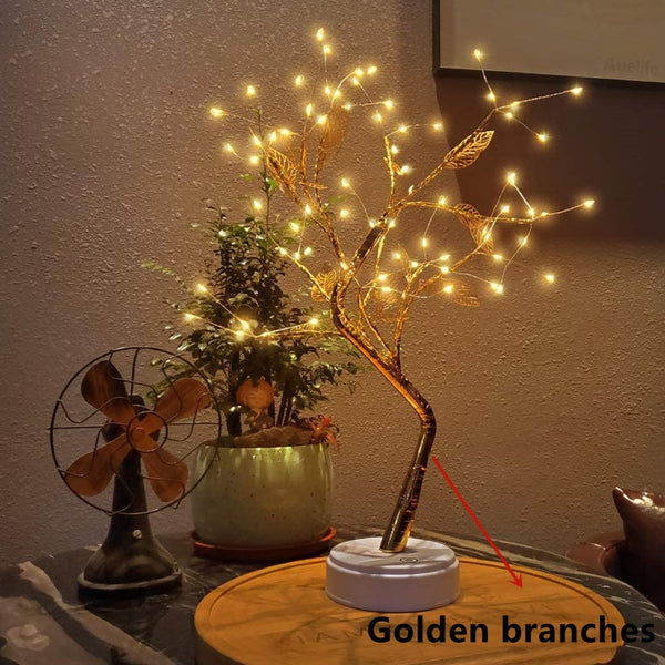 LED Night Light Mini Tree Table Lamp