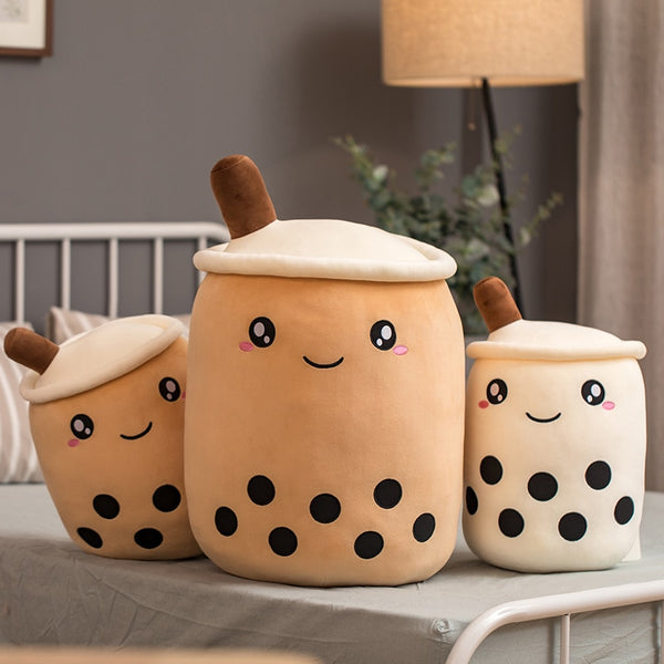 Super Cute Boba Plush Toy Stuffed Pillow Cushion