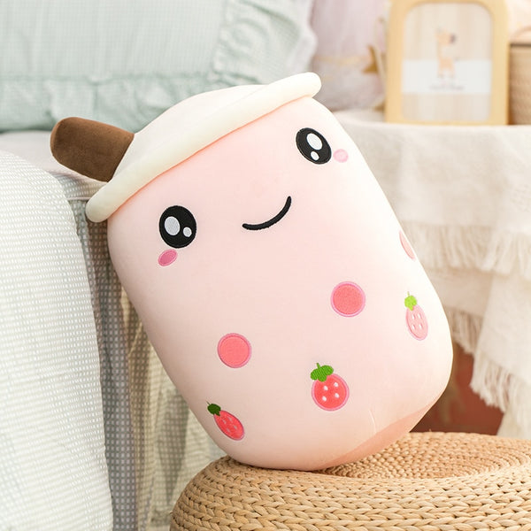 Super Cute Boba Plush Toy Stuffed Pillow Cushion