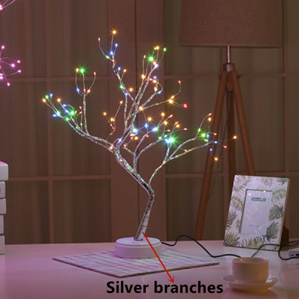 LED Night Light Mini Tree Table Lamp