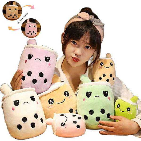 Super Cute Boba Plush Toy Stuffed Pillow Cushion