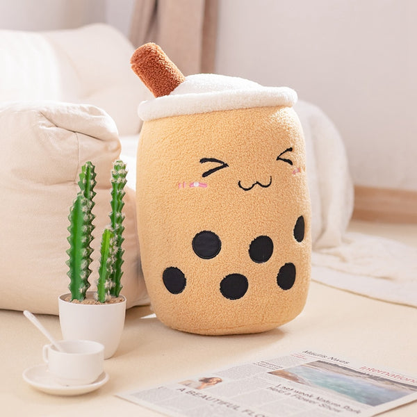 Super Cute Boba Plush Toy Stuffed Pillow Cushion