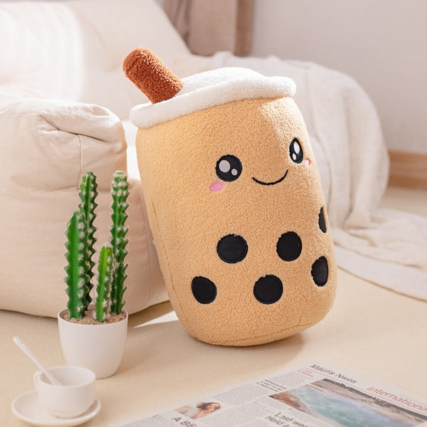 Super Cute Boba Plush Toy Stuffed Pillow Cushion