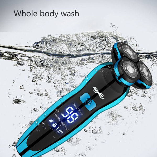 Water Proof Electric Rechargeable Razor Shaver for Men