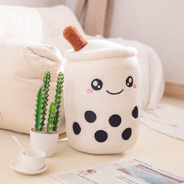 Super Cute Boba Plush Toy Stuffed Pillow Cushion